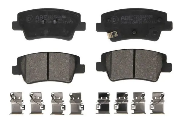 ABE C20522ABE Brake Pad Set, disc brake