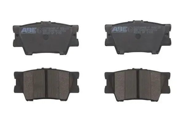 ABE C22034ABEP Комплект тормозных колодок,