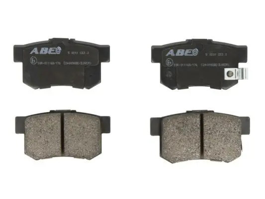ABE C24009ABE Комплект тормозных колодок