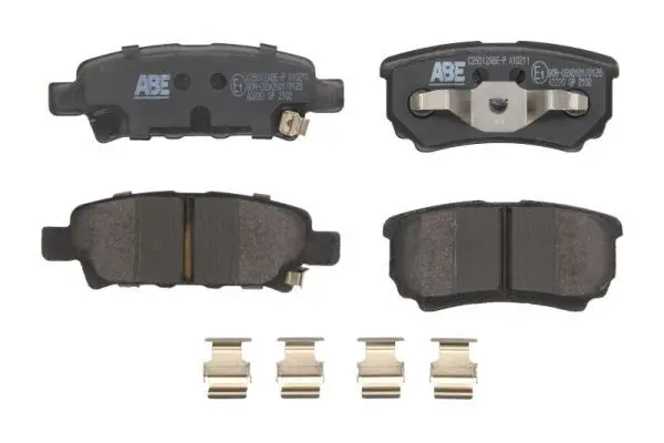 ABE C25012ABEP Комплект тормозных колодок,