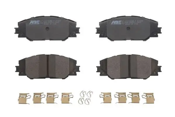 ABE C12122ABEP Комплект тормозных колодок,