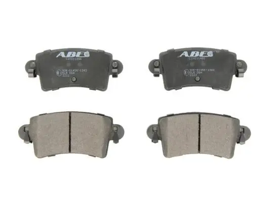 ABE C2X011ABE дисковые тормозные колодки,