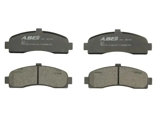 ABE C11053ABE Комплект тормозных колодок