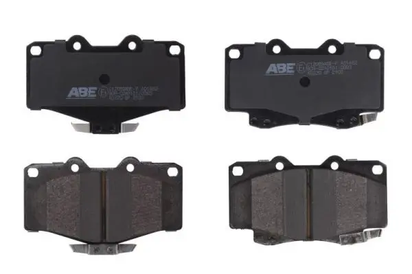 ABE C12089ABEP Комплект тормозных колодок,