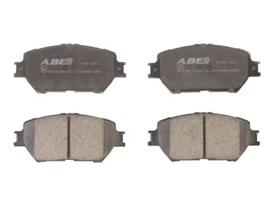 ABE C12104ABE Комплект тормозных колодок