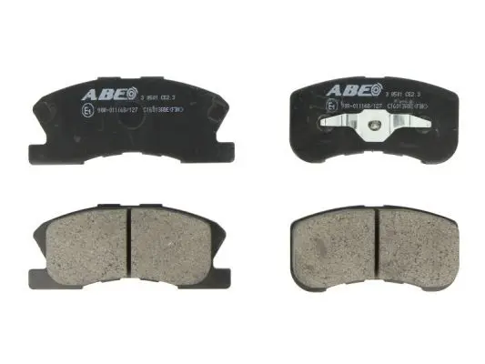 ABE C16013ABE Комплект тормозных колодок