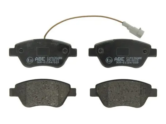 ABE C1F036ABE Комплект тормозных колодок