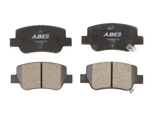 ABE C22040ABE Комплект тормозных колодок
