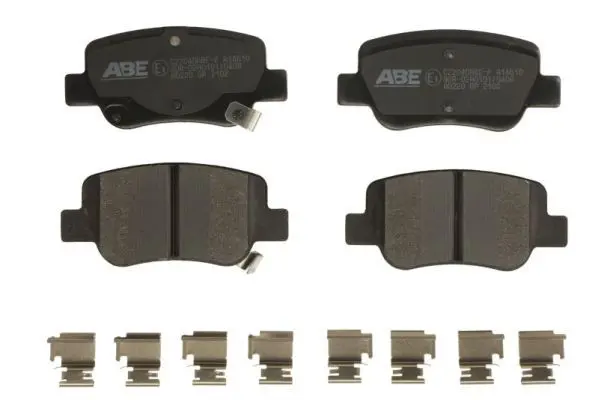 ABE C22040ABEP Комплект тормозных колодок,
