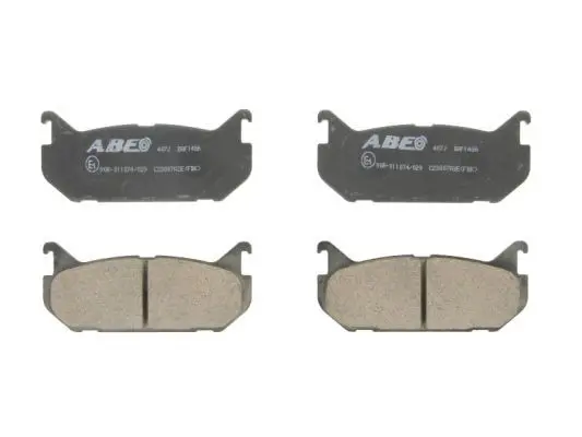 ABE C23007ABE Комплект тормозных колодок