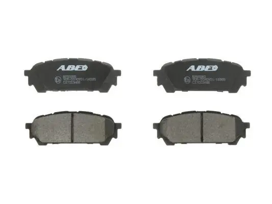 ABE C27003ABE Комплект тормозных колодок
