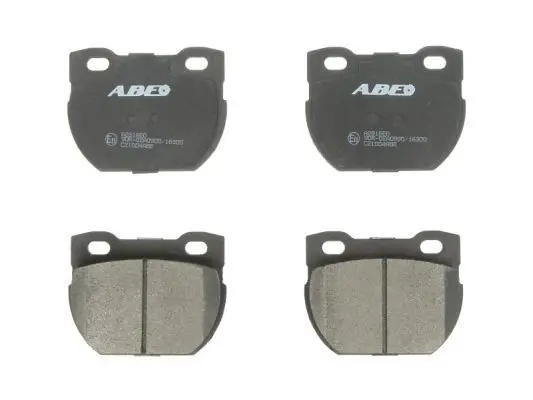 ABE C2I004ABE Комплект тормозных колодок