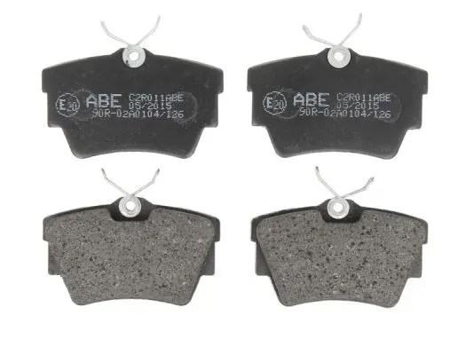 ABE C2R011ABE Комплект тормозных колодок
