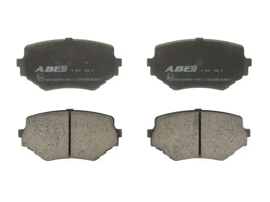 ABE C18001ABE Комплект тормозных колодок