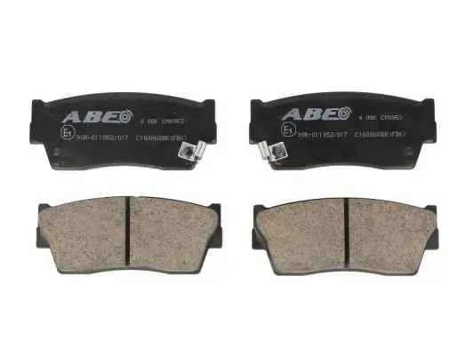 ABE C18006ABE Комплект тормозных колодок