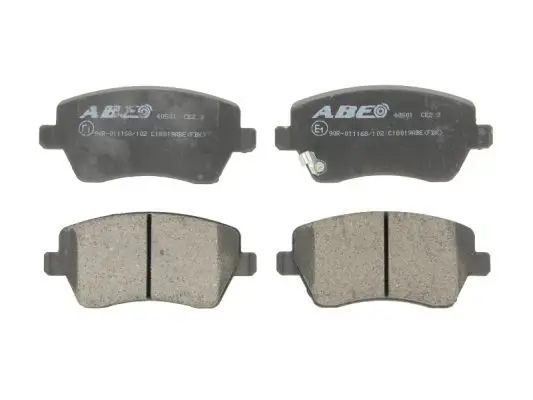 ABE C18019ABE Комплект тормозных колодок