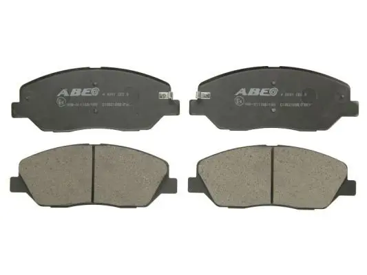 ABE C10521ABE Комплект тормозных колодок