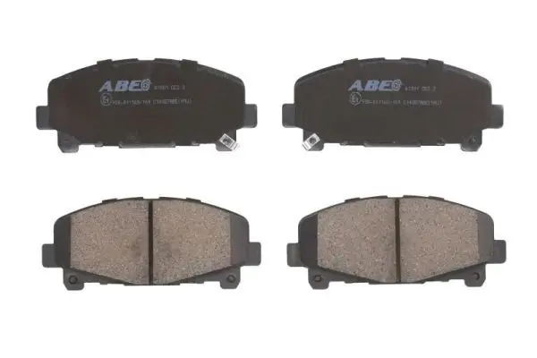 ABE C14057ABE Комплект тормозных колодок