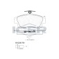 181236701 Колодки тормозные Volvo S40