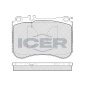 182194 Колодки тормозные ICER