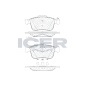 181772 Колодки тормозные ALFA 159 05-