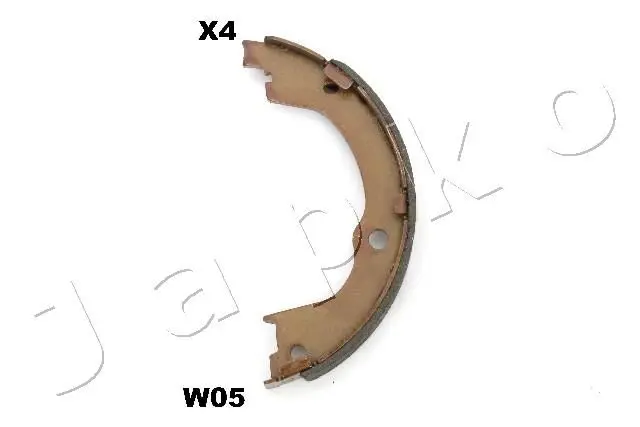 55W05 Комплект тормозных колодок,