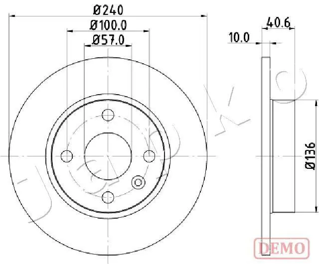 610405C Brake Disc