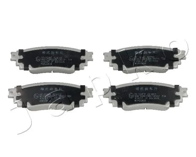 JAPKO 51234 Brake Pad Set, disc brake