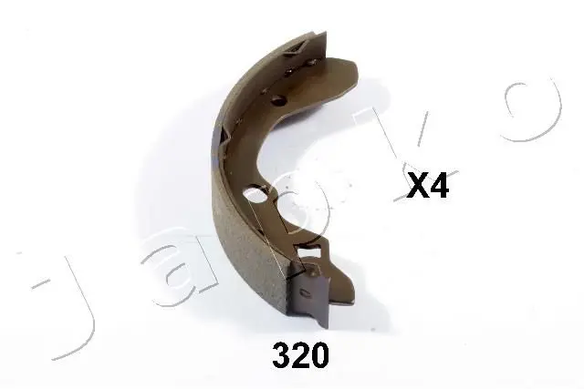 JAPKO 55320 Brake shoe set, parking brake