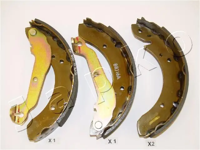 JAPKO 55H03 Brake shoe set