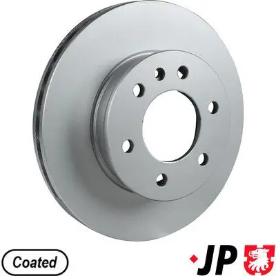 JP Group 1163113000 ДИСК ТОРМ ПЕР VAG