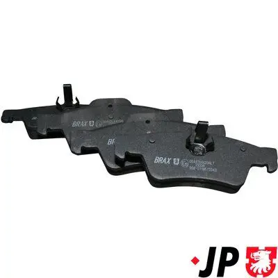 JP GROUP 1363701010 Колодки тормозные