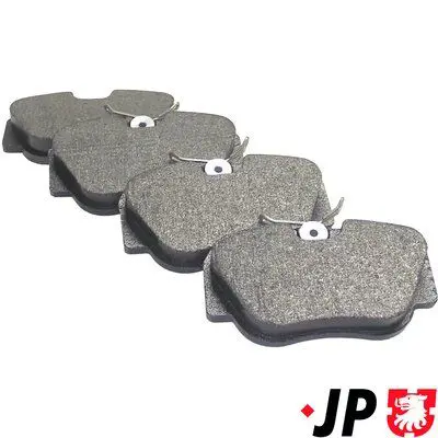 JP GROUP 1363600310 Комплект тормозных колодок,