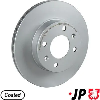 JP GROUP 3563101100 Тормозной диск