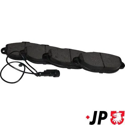 JP GROUP 1563602710 Комплект тормозных колодок,
