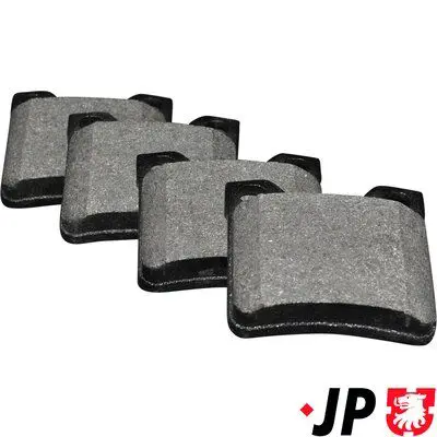 JP GROUP 4163701410 Комплект тормозных колодок,