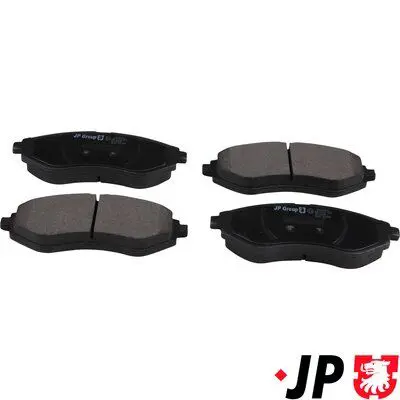 JP GROUP 6363603210 Комплект тормозных колодок,