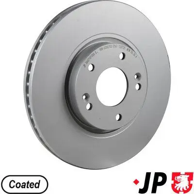 JP Group 3663101000 Диск тормозной передний