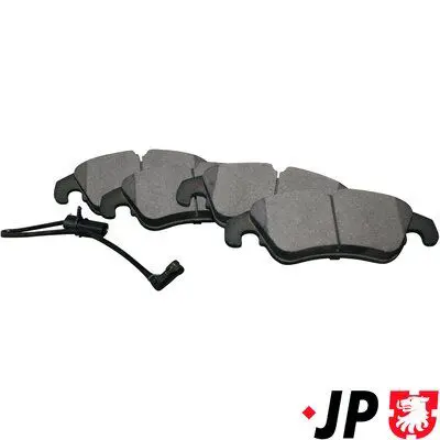 JP Group 1163606910 Колодки тормозные AUDI A4/A4