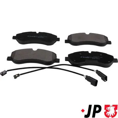 JP Group 1563607710 Комплект тормозных колодок,