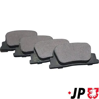 JP GROUP 4863700610 Комплект тормозных колодок,