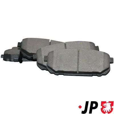 JP GROUP 3663700110 Комплект тормозных колодок,