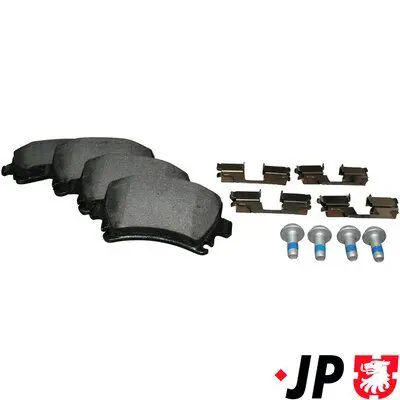 1163705410 Колодки тормозные AUDI