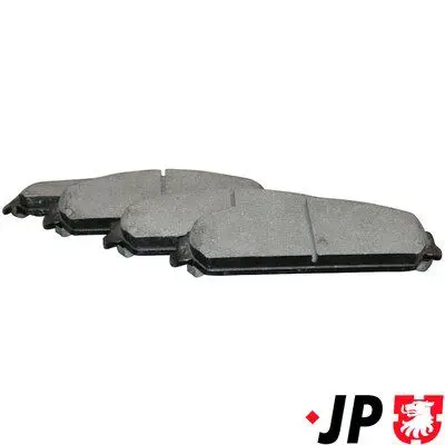 JP GROUP 5063600410 Комплект тормозных колодок,
