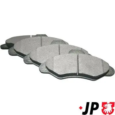 JP GROUP 1563601010 Колодки тормозные передние