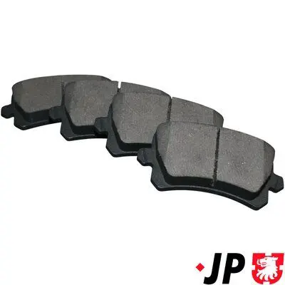 JP GROUP 1163706610 Колодки тормозные VOLKSWAGEN