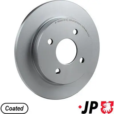 JP GROUP 1563202100 Тормозной диск