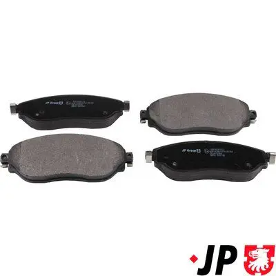 JP GROUP 4363606110 Комплект тормозных колодок,