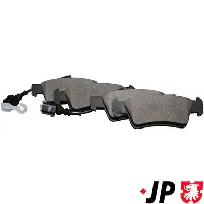 1163706710 Колодки тормозные VOLKSWAGEN