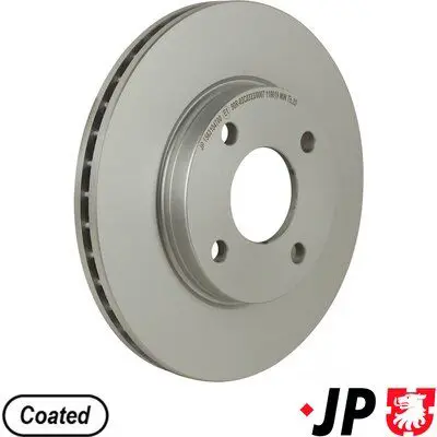 JP Group 1563104700 Диск тормозной FORD FOCUS